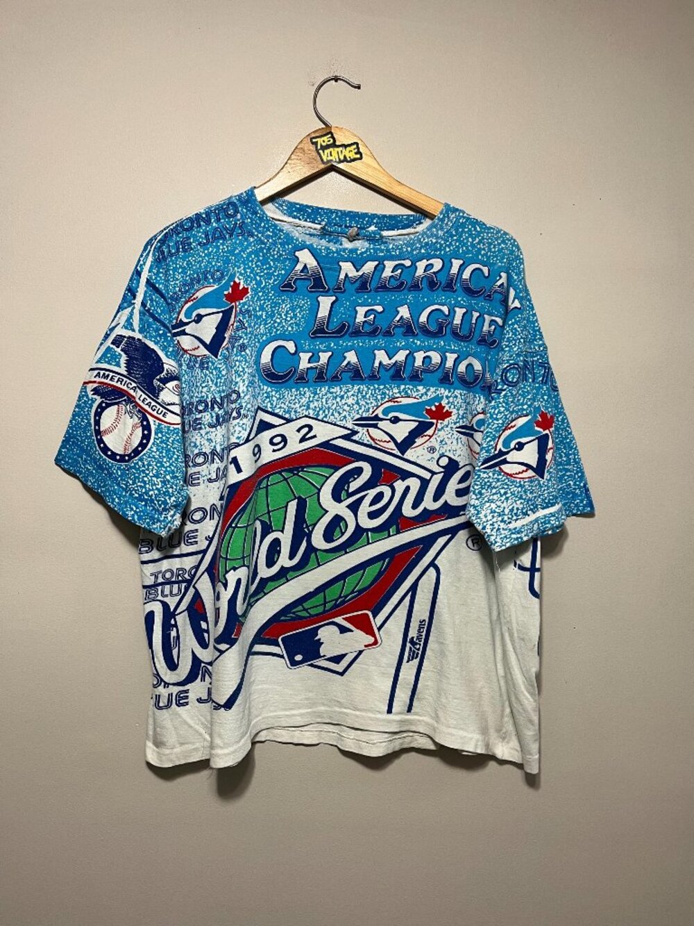 Vintage Toronto Blue Jays 1992 World Series Champions T-shirt